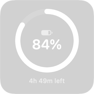 Battery widget, Ring style